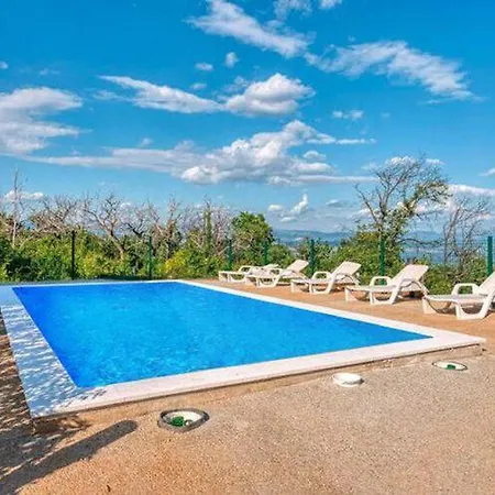 Nika With Swimming Pool And Beautiful Sea View Lägenhet