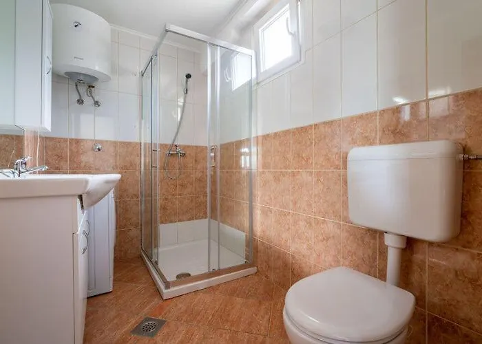 Nika With Swimming Pool And Beautiful Sea View Apartman Dobreć